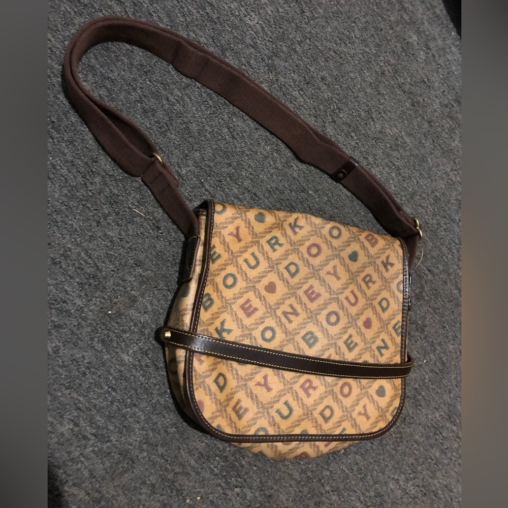 Dooney & Bourke Multicolor Logo Crossbody Bag